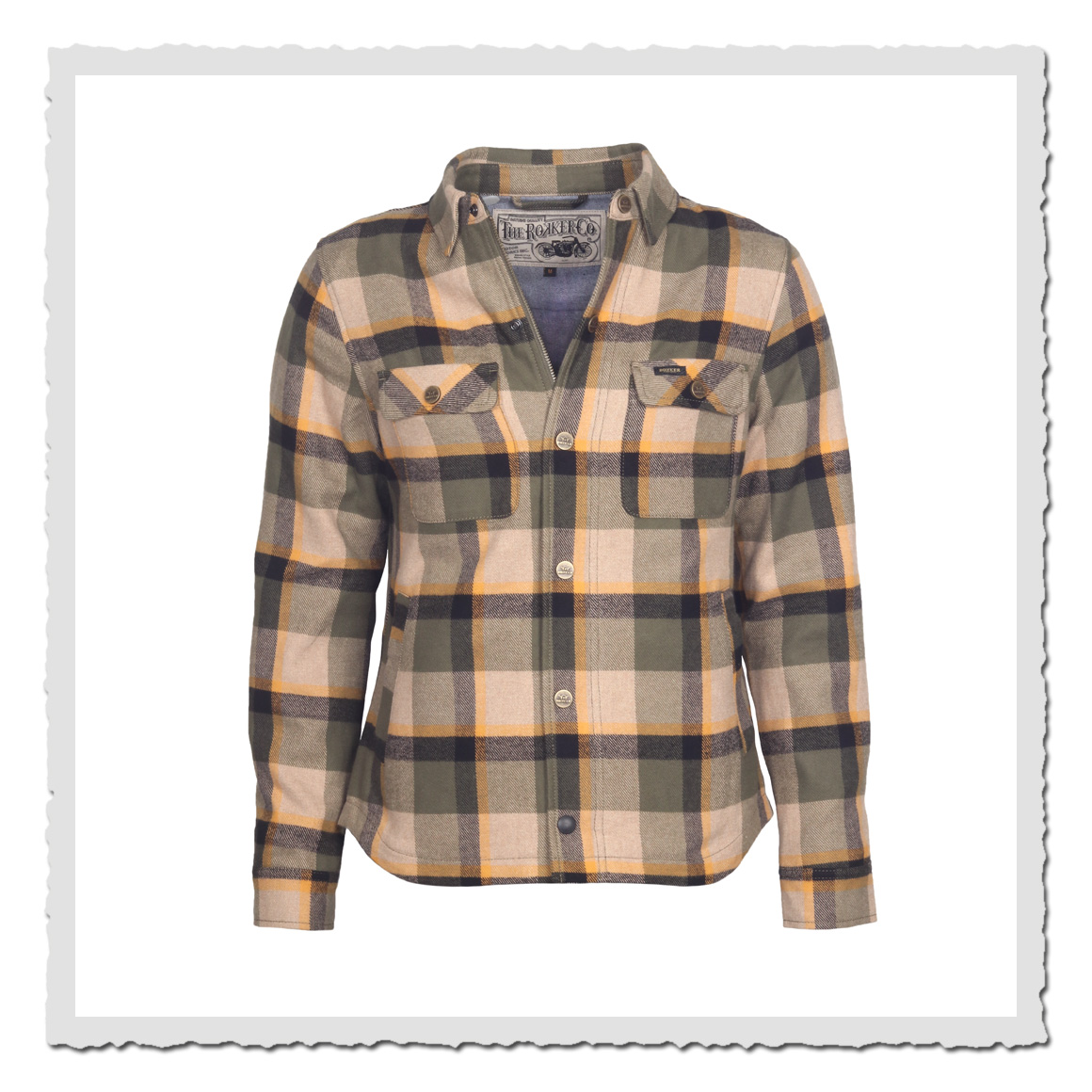 Rokker Memphis Rider Shirt Lady Light Olive